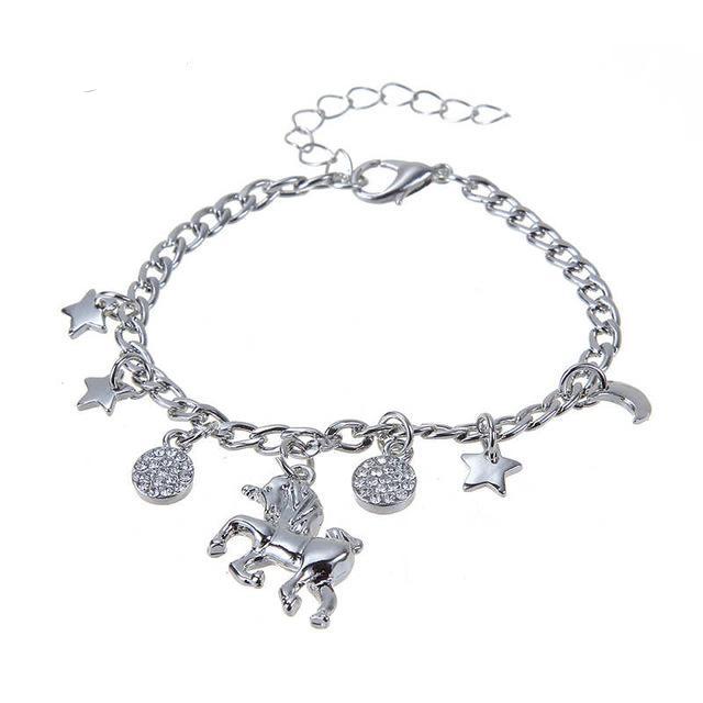 Unicorn on sale silver bracelet